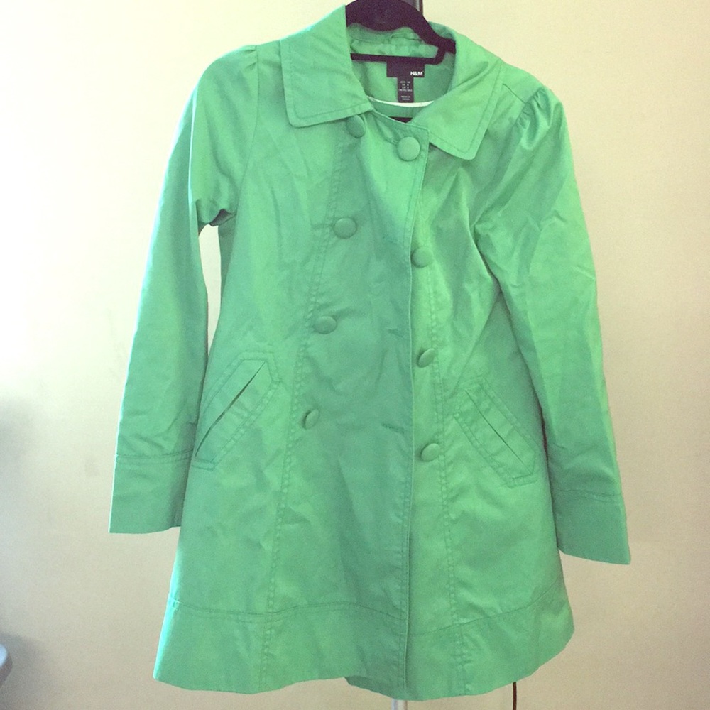 Cute Green Pea Coat